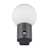 Mures Glass PIR Outdoor Wall Light – Anthracite