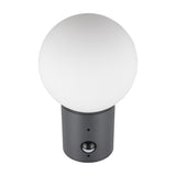 Mures Glass PIR Outdoor Wall Light – Anthracite