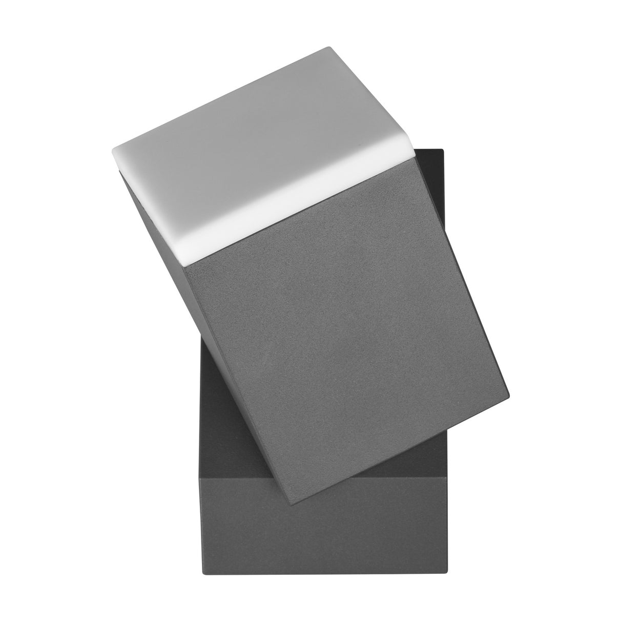Avon LED Square Outdoor Wall Light – Anthracite