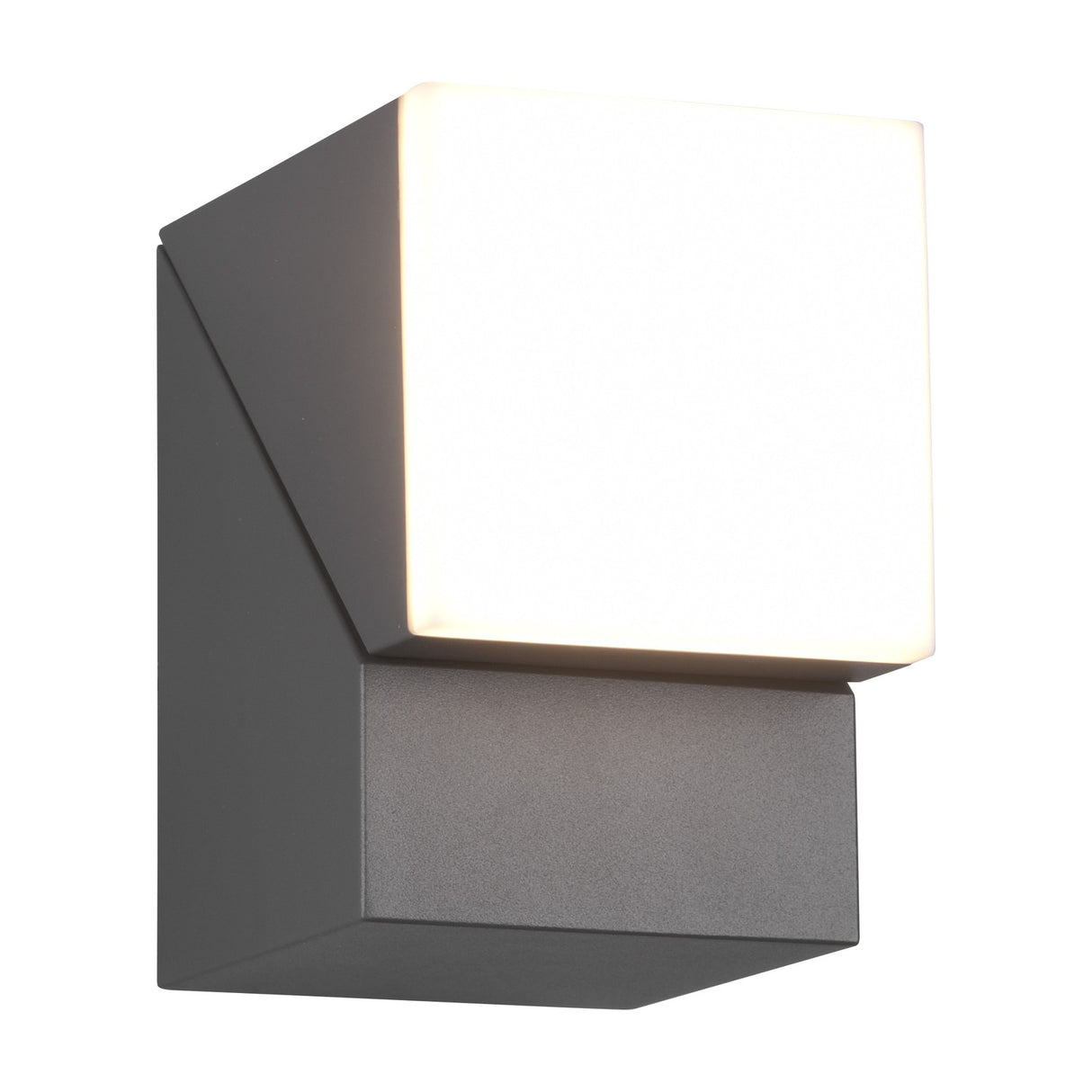 Avon LED Square Outdoor Wall Light – Anthracite