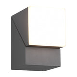 Avon LED Square Outdoor Wall Light – Anthracite