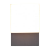 Avon LED Square Outdoor Wall Light – Anthracite