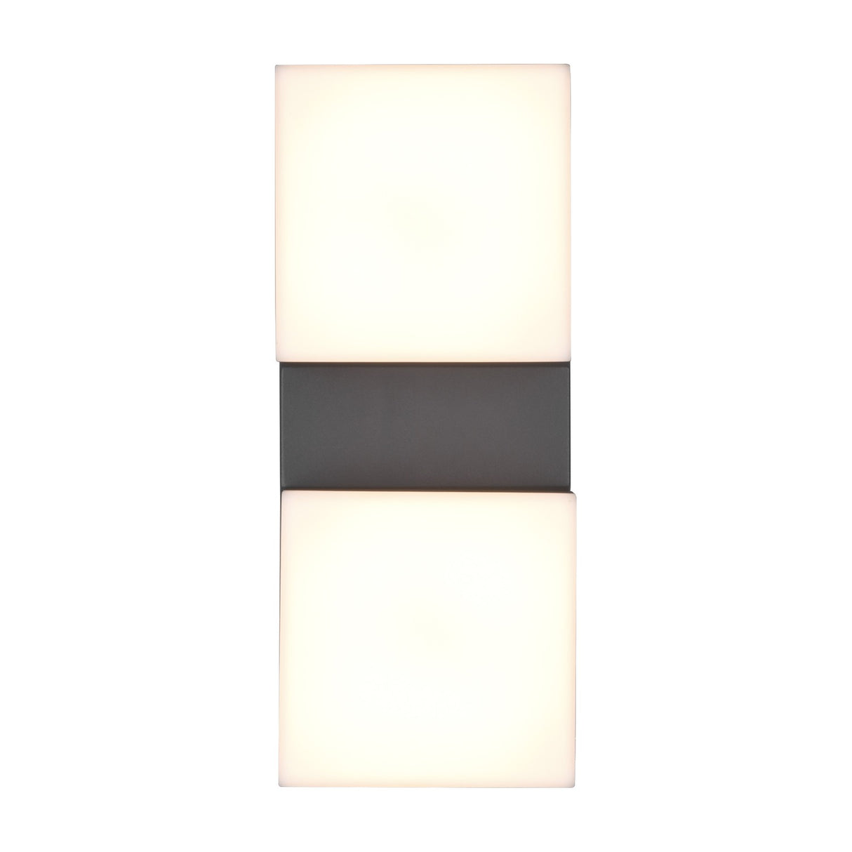 Avon 2 Light LED Up Down Outdoor Wall Light – Anthracite