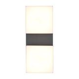 Avon 2 Light LED Up Down Outdoor Wall Light – Anthracite