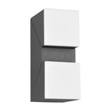 Avon 2 Light LED Up Down Outdoor Wall Light – Anthracite