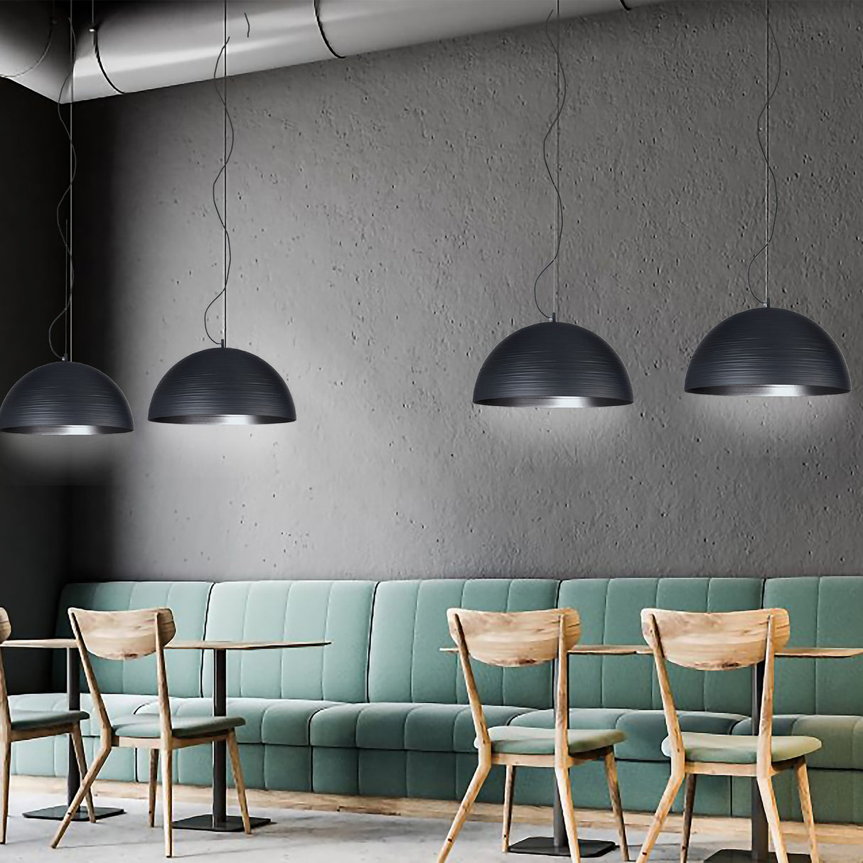 Chiara Dome Pendant Light 50cm