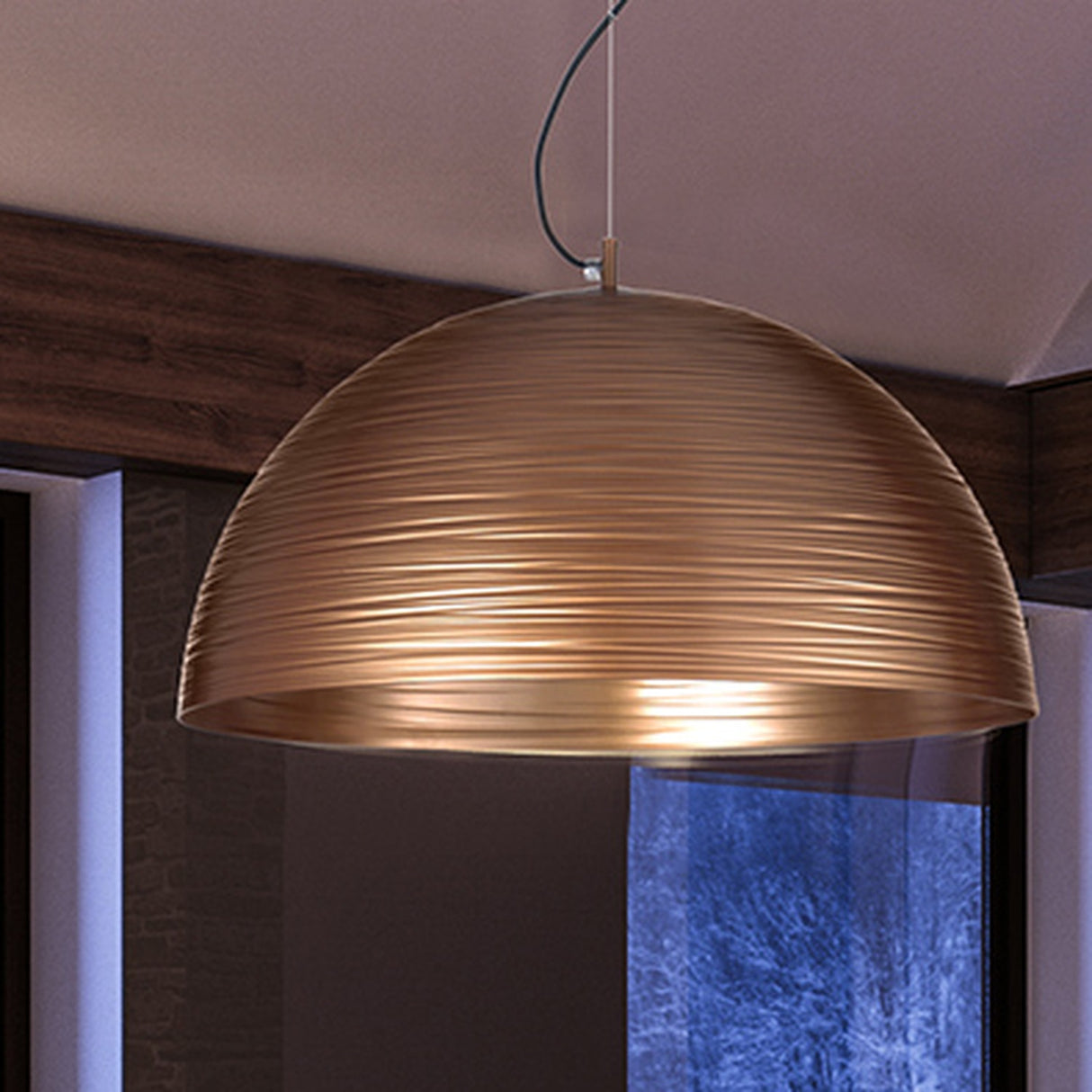 Chiara Dome Pendant Light 50cm