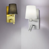 Marriot 2 Light Fabric Ceiling Light – Satin Nickel