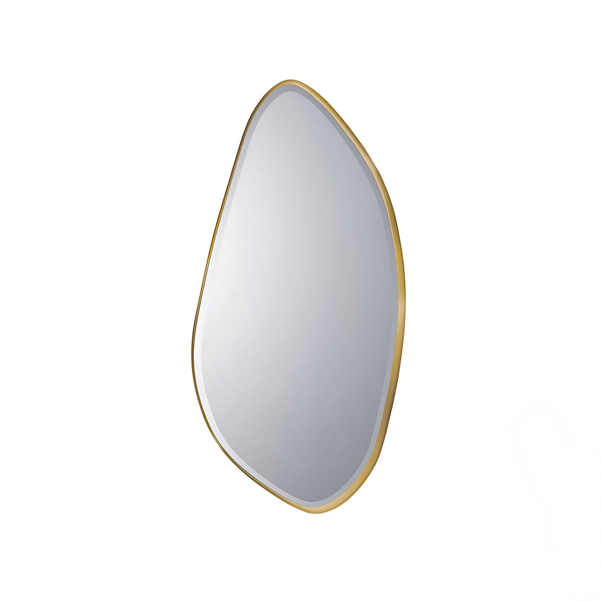 Mimo Asymmetrical Wall Mirror Gold – 170x80cm