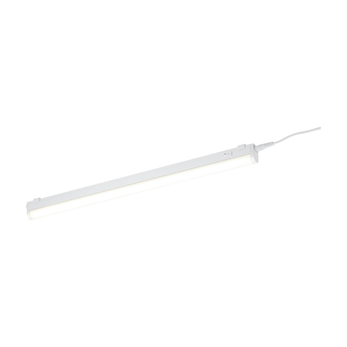 Ramon LED Glass 51cm Wall Light – White