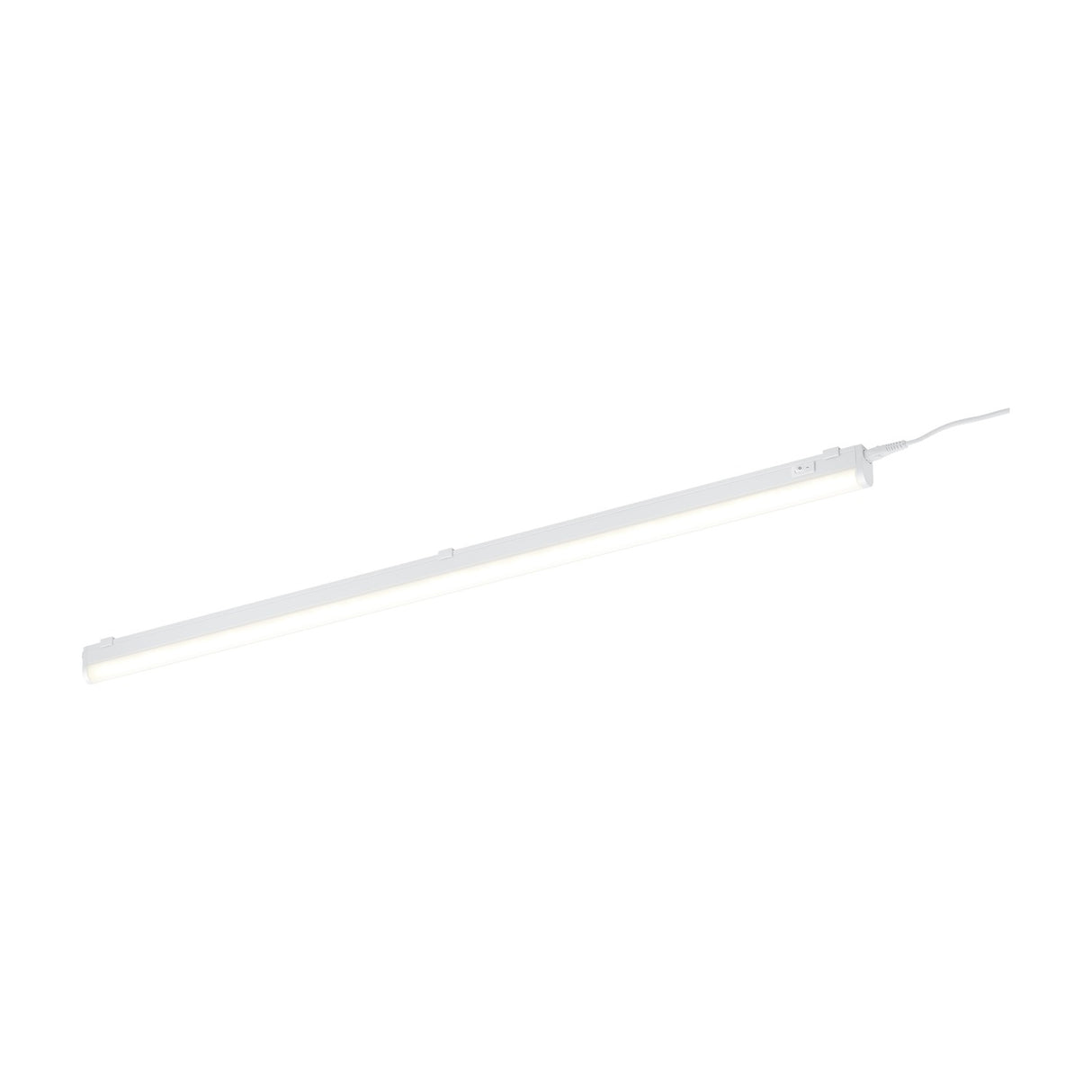Ramon LED Glass 84cm Wall Light – White