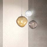Saxa Glass Pendant Light 15cm