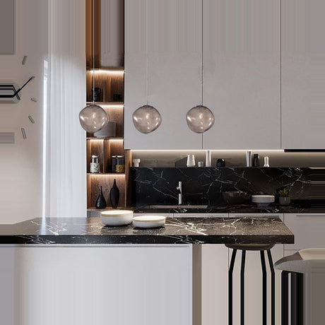 Saxa Glass Pendant Light 25cm