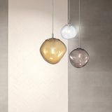 Saxa Glass Pendant Light 25cm