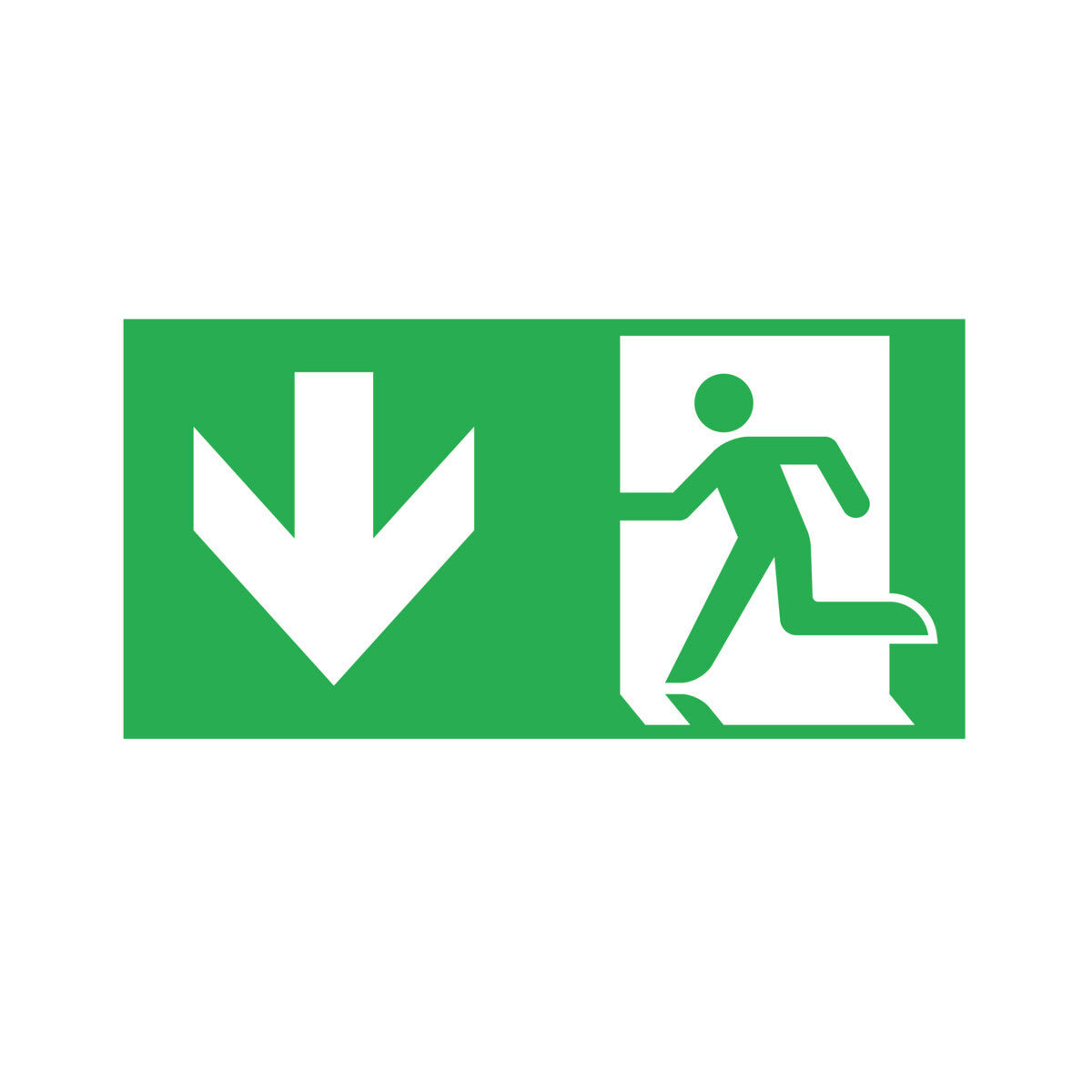 PICTO ONTEC G Exit Sign Pictogram Legend TMP8