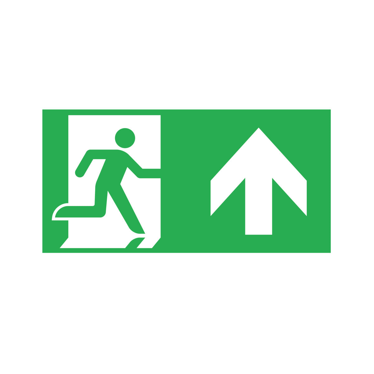 PICTO ONTEC G Exit Sign Pictogram Legend TMP67