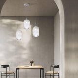 Nest Cylinder Glass Pendant Light 19cm
