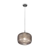 Nest Cylinder Glass Pendant Light 25cm