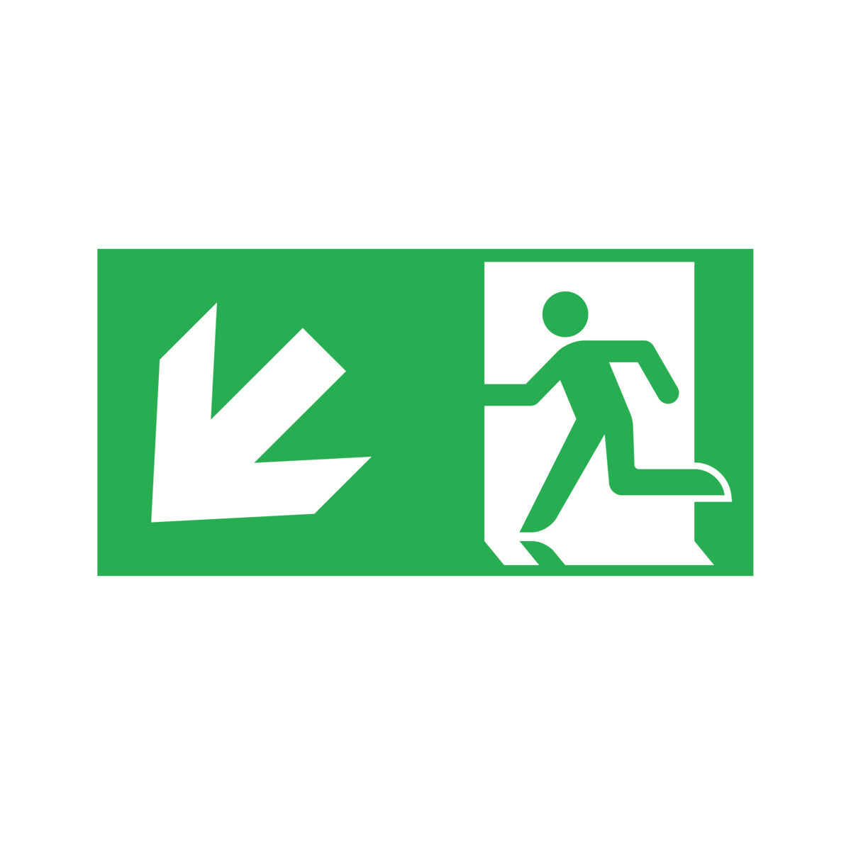 PICTO ONTEC S Exit Sign Pictogram Legend TMP11