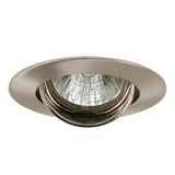 CEL Round Recessed Downlight MR11 Gx4 - Satin Chrome