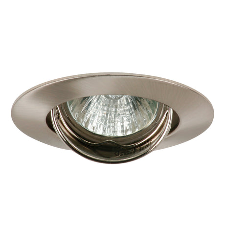 CEL Round Recessed Downlight MR11 Gx4 - Satin Chrome