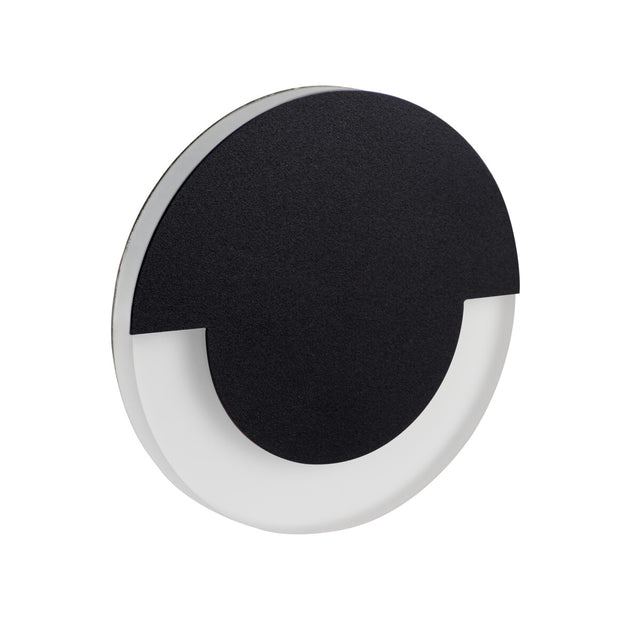 Sola 0.8W LED Step Light 12V Warm White - Black