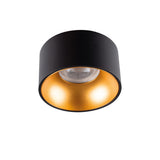 Mini Riti GU10 Round Recessed Downlight B/G - Black/Gold