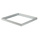 ADTR 600x600 Surface Square LED Ceiling Light - Silver