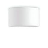 The Aethera Lampshade - White, 85mm is a minimalist ceiling light fixture with a smooth, sleek surface that mounts flush for seamless interior lighting. It emits a soft and even glow, making it ideal for enhancing your minimalist decor.