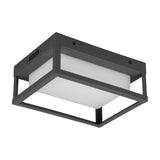 Witham LED Glass Outdoor Wall Light – Anthracite