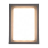 Witham LED Glass Outdoor Wall Light – Anthracite