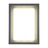 Witham LED Glass Outdoor Wall Light – Anthracite