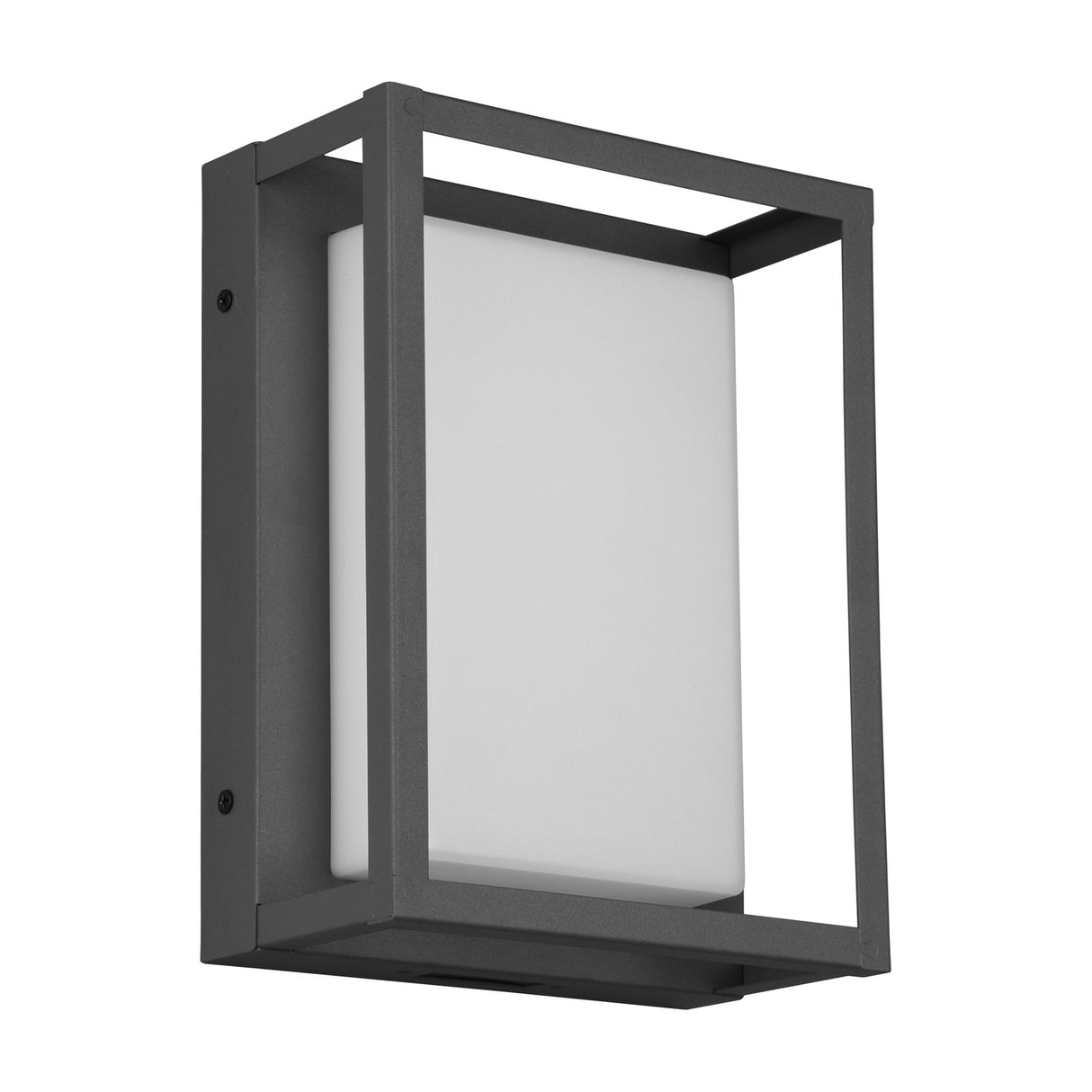 Witham LED Glass Outdoor Wall Light – Anthracite
