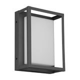 Witham LED Glass Outdoor Wall Light – Anthracite