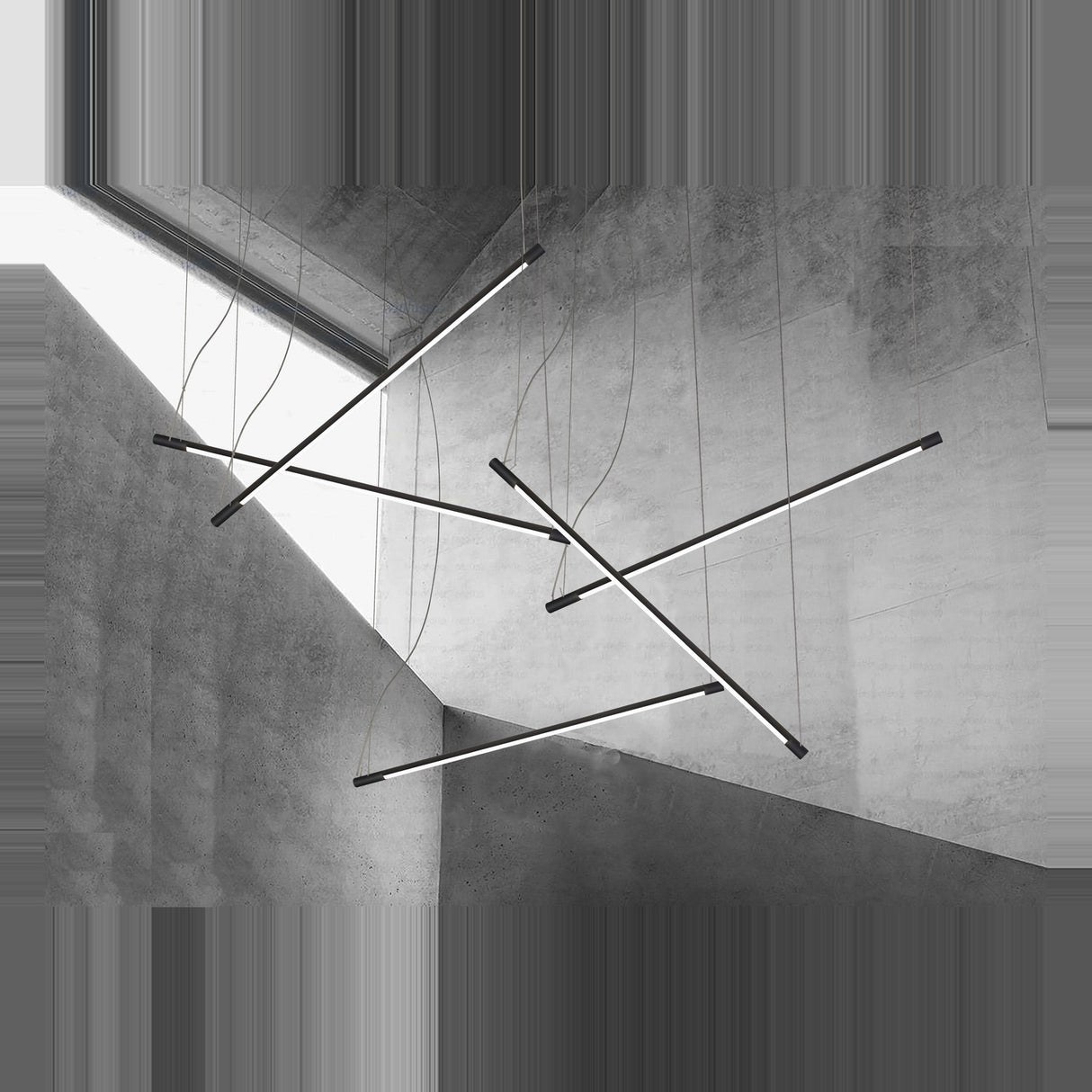 Index Cylinder Pendant Light 127cm