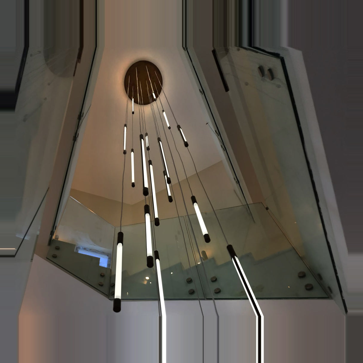 Index 20 Light Cylinder Ceiling Light