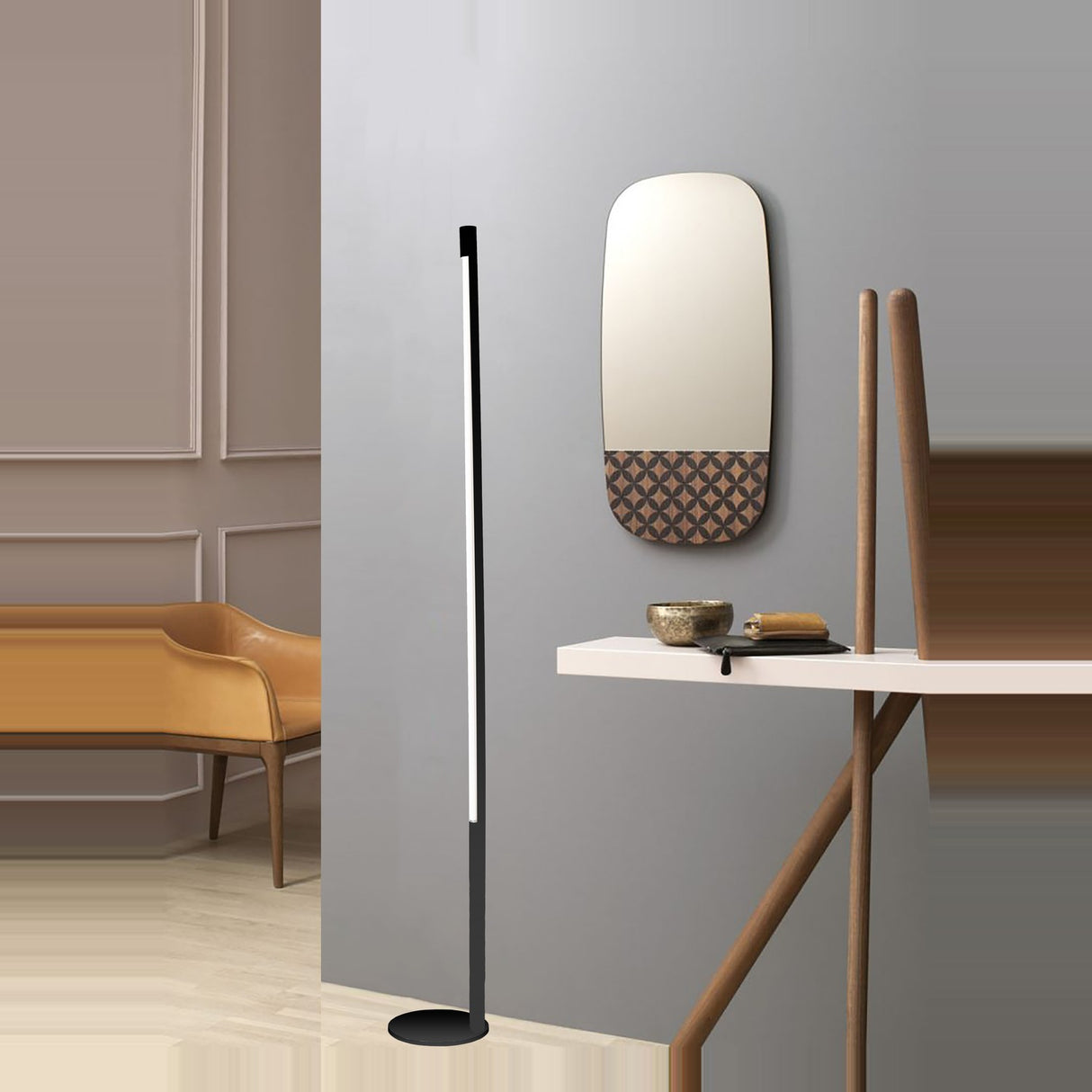 Index Cylinder Floor Lamp