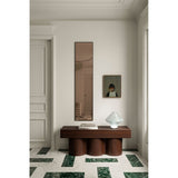 Lucka Bronze Tinted Hall Mirror 175cm - Black
