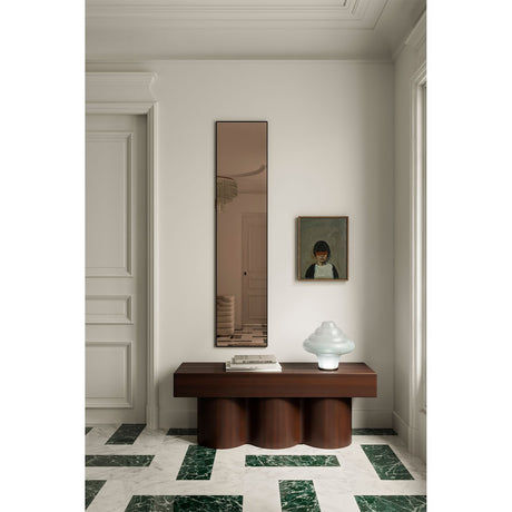 Lucka Bronze Tinted Hall Mirror 175cm - Black