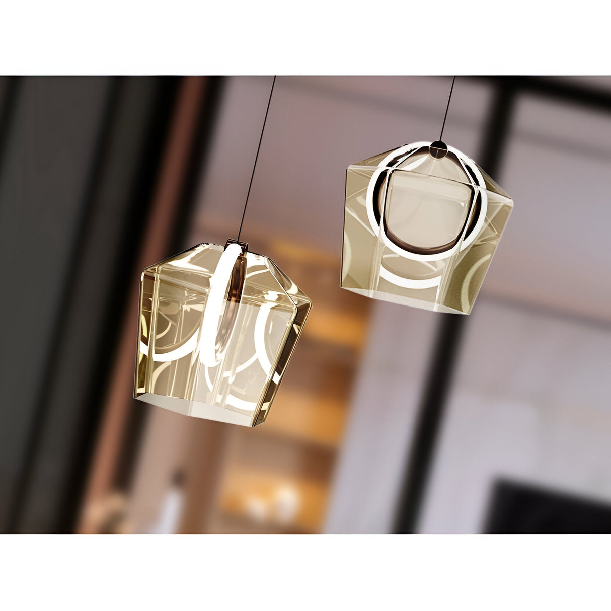 Ingrid LED Pendant Light 6W 3000K - Champagne