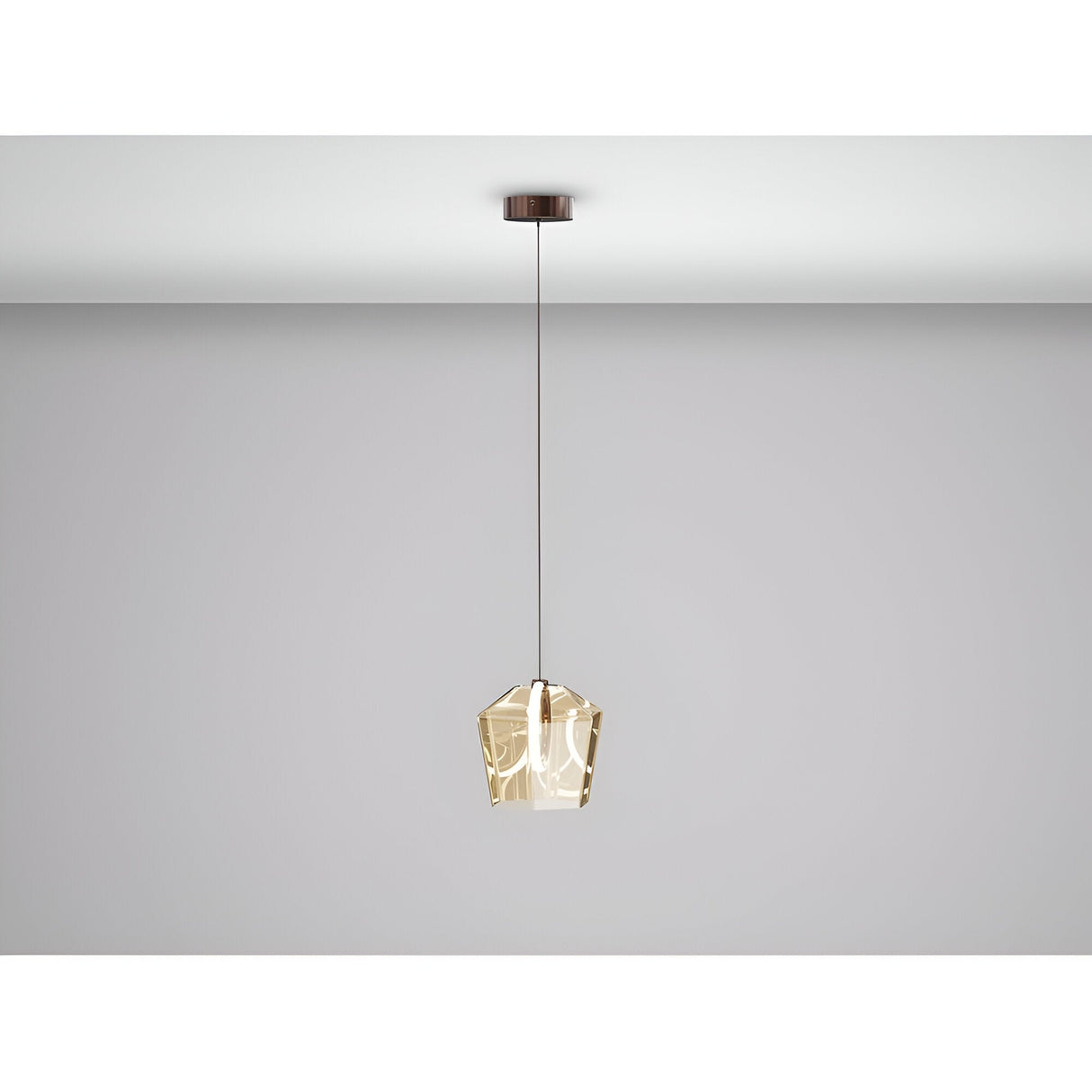 Ingrid LED Pendant Light 6W 3000K - Champagne
