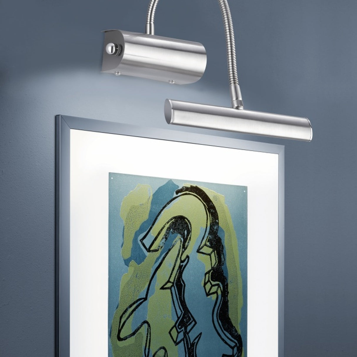 Curtis LED Wall Light – Satin Nickel