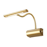 Curtis LED Wall Light – Satin Brass
