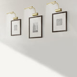 Curtis LED Wall Light – Satin Brass