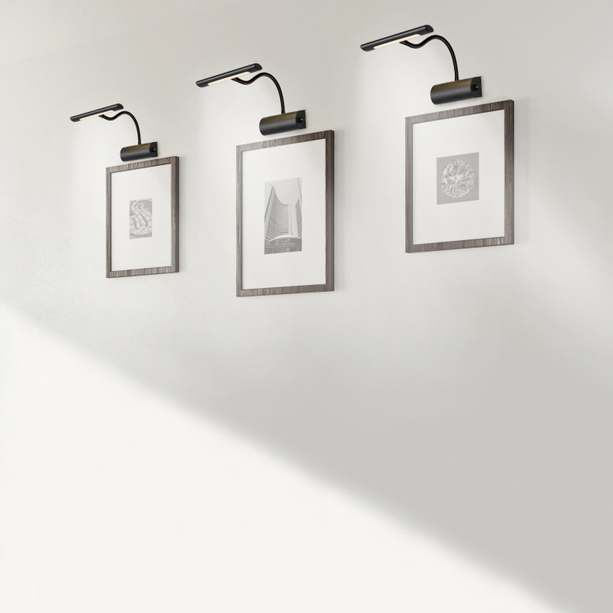 Curtis LED Linear Wall Light – Matt Black