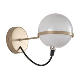 Giro Glass Globe Wall Light