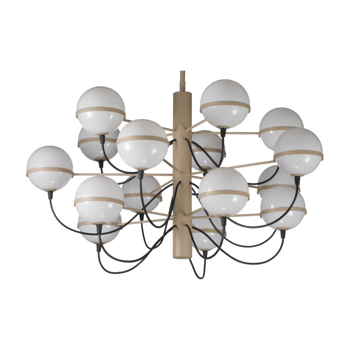 Giro 15 Light Globe Glass Chandelier