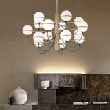 Giro 15 Light Globe Glass Chandelier