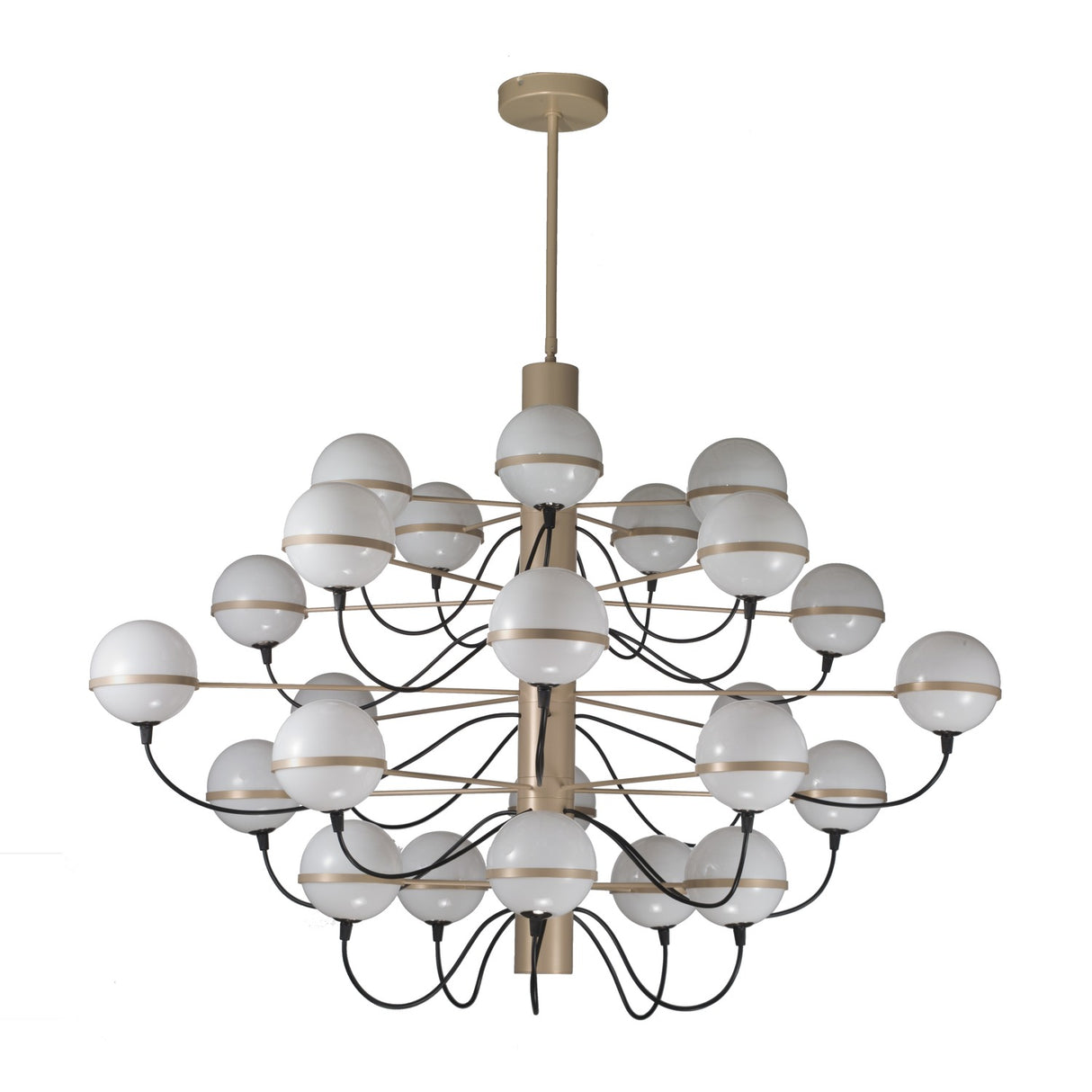 Giro 25 Light Globe Glass Chandelier