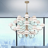 Giro 25 Light Globe Glass Chandelier